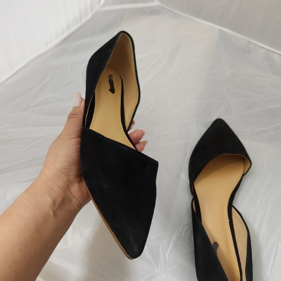 J Crew Factory Zoe suede d'Orsay flats F5310 - Picture 11 of 17